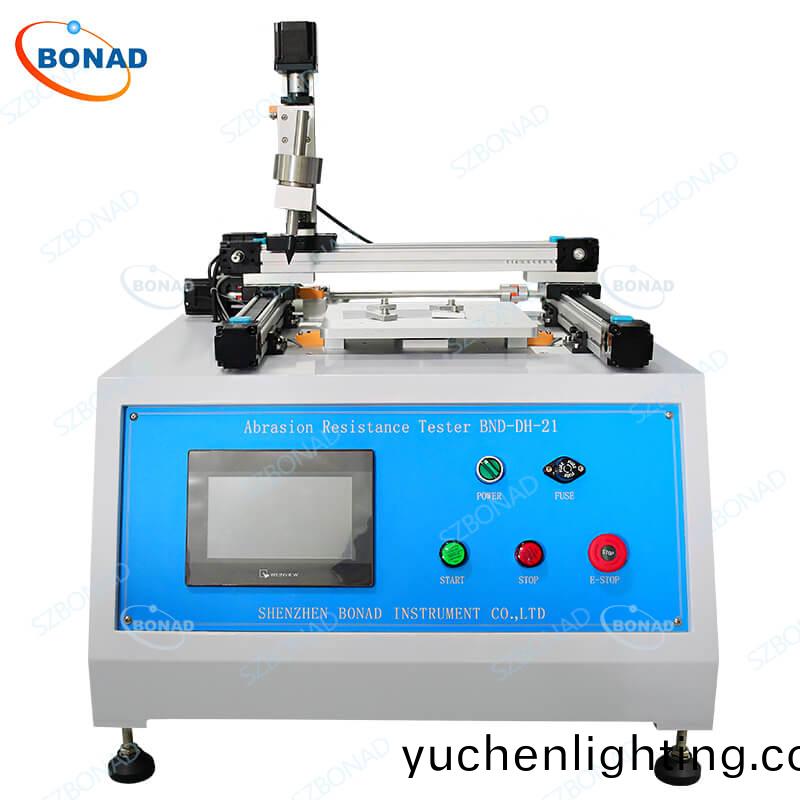 IEC 60335 Clause 21.2 Harden Steel Pin Scratched Abrasion Resistance Tester