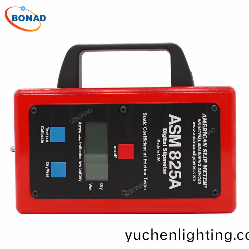 靜摩擦測試(shi)儀(yi)ASM825A地闆(ban)漆防(fang)滑(hua)係(xi)統檢測儀(yi)